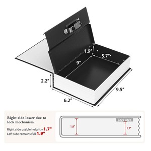 <span class=keywords><strong>Caja</strong></span> <span class=keywords><strong>Fuerte</strong></span> para Libros con Combinación de Seguridad - Product Image 3