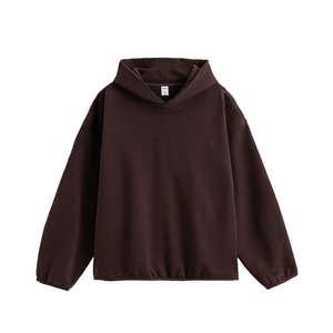 Jersey holgado informal a la moda con capucha 100% de algodón con capucha para Otoño e Invierno OEM disponible - Product Image 2