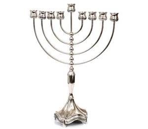 Chandelier de table Menorah au design moderne pour la décoration de la maison, de l'hôtel et des fêtes de Noël, ainsi que pour Pâques - Product Image 1