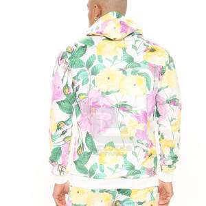 Vente en gros de shorts à capuche en coton 100% pour hommes avec logo personnalisé Ensemble respirant Street Wear à capuche grande taille motif solide pour l'hiver - Product Image 4