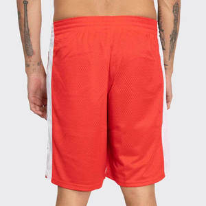 กางเกงขาสั้นกีฬาผู้ชายสไตล์ไฮสตรีทปรับแต่งได้ผ้าโพลีเอสเตอร์แห้งเร็วระบายอากาศลำลองสไตล์วินเทจ - Product Image 5