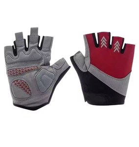 Guantes de bicicleta antideslizantes transpirables para hombres y mujeres Guantes de ciclismo sin dedos con logotipo personalizado - Product Image 5