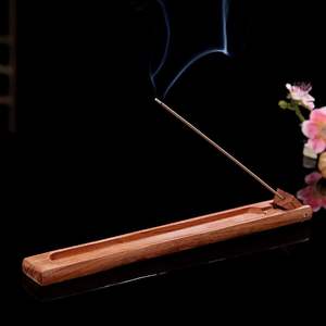 Premium Handmade 1 Piece Wooden <b>Incense</b> Burner Ash Catcher <b>Incense</b> Burner <b>Holder</b> <b>Incense</b> Tray for <b>Sticks</b> - Product Image 3