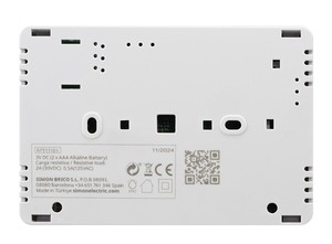 Termostato digitale ON/OFF bianco (Simon AF511101) - Product Image 2
