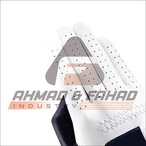 Guantes de golf para adultos para todo tipo de clima Agarre y flexibilidad excepcionales Poliuretano Spandex con características transpirables de cuero genuino - Product Image 1