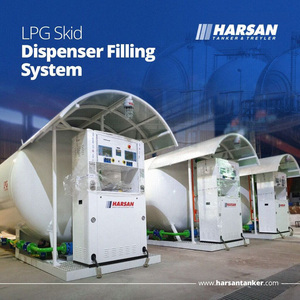 สถานีเติมก๊าซ LPG แบบเคลื่อนที่สำหรับคลังสินค้ารถยนต์ - เครื่องจ่ายก๊าซแบบติดตั้งบนแท่นเคลื่อนย้ายได้ ป้องกันการระเบิด ระบบเสียบปลั๊กใช้งานได้ทันที - Product Image 4
