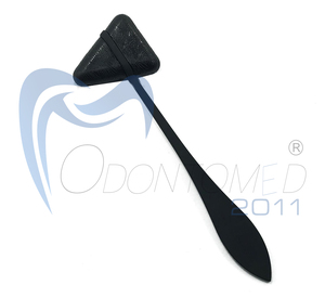 Marteau réflexe Odontomed 2011 ODM-25-29F noir 18 mm en acier inoxydable pour examen neurologique en milieu hospitalier - Product Image 4