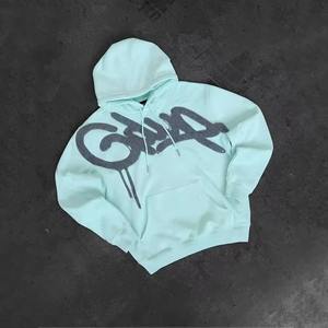 Custom Digital Printing Autumn Men's Regular Fit <b>Short</b> <b>Sleeve</b> Pullover <b>Hoodies</b> with Pocket Fleece Fabric Polyester/Cotton OEM - Product Image 4