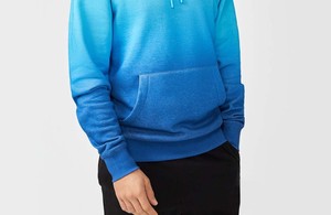 Sudadera con capucha holgada de alta calidad con logotipo personalizable de Color sólido, sudaderas con capucha de algodón 100% a la moda para hombre - Product Image 3