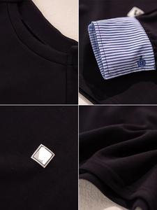 Sudaderas de manga larga para hombre de alta calidad, ropa de invierno, estampado bordado, patrón sólido, sudaderas informales - Product Image 5