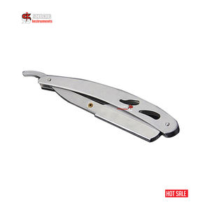 Maquinilla de afeitar de acero inoxidable para salón y uso doméstico, afeitado para hombres, depilación, corte de garganta, Barbero, maquinilla de afeitar recta - Product Image 2