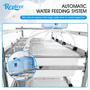 Katı sürüngen evleri kertenkele ve yılanlar için raf sistemi üreme kafesi | Yetiştiriciliği ve ekran için istiflenebilir sürüngen kafesi - Product Image 4