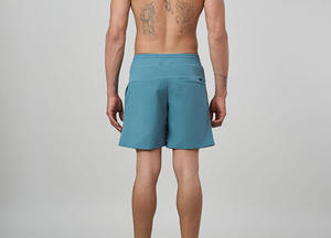 Pantalones cortos de verano de alta calidad para hombre, cintura elástica, bolsillos con cordón, entrenamiento atlético, gimnasio, pantalones cortos para correr para hombre - Product Image 2