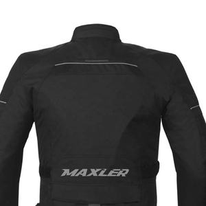 Veste de tourisme longue en textile pour hommes, résistante à l'abrasion, protection CE niveau 1 2, fabricant OEM, fournisseur en gros - Product Image 5