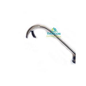 Pinzas de Presión Manuales de Acero Inoxidable Heuwieser Antrum con Mandíbulas Curvas Extra Largas, Mandíbulas Móviles de 140 Grados, Certificación CE - Product Image 3