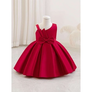 Vestido indio para niñas, completamente cosido, ajustado, estilo midi, elegante, suave, cómodo, de secado rápido, para fiestas, cumpleaños, especial - Product Image 4