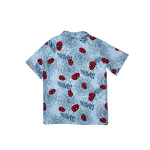 ชุดสูทชายหาดฤดูร้อนชุดเสื้อผ้าลำลองสำหรับผู้ชายเสื้อแขนสั้นกางเกงขาสั้นทรงหลวมและหล่อเสื้อลายดอกไม้ - Product Image 3