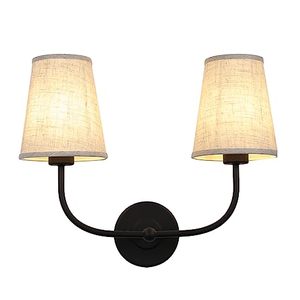 Zhongshan Wholesale Modern Led <b>Wall</b> Lamp Home Decor Beige Lighting Hotel Rooms Bedroom Iron E26 <b>Wall</b> <b>Light</b> - Product Image 1