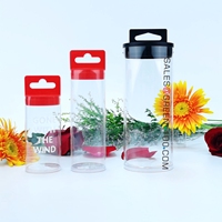 Boîte de présentation en PVC/PET transparent recyclable avec couvercle pour desserts, gâteaux au fromage, pizzas, nouilles, aliments pour bébés, chips, conserves et autres