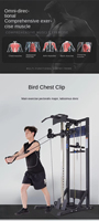 Machine à Câbles Croisés Métallique Commerciale SK Fitness - Entraîneur Multifonctionnel pour Biceps et Fessiers