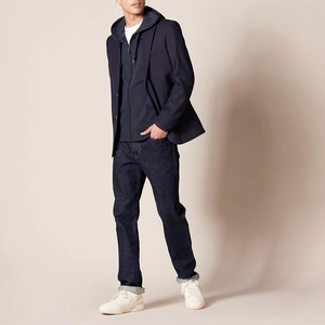 Sudaderas con capucha con cremallera desteñidas duraderas para hombre, de alta calidad, cómodas y perfectas para el uso diario y actividades informales, sudaderas con capucha personalizadas - Product Image 4