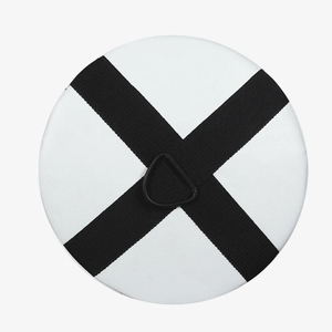 Saco de boxeo de cuero PU hecho a medida para gimnasio de boxeo MMA equipo de entrenamiento de kickboxing con cadena colgante - Product Image 4