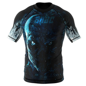 BJJ & MMA Rash guards Jiu Jitsu de alta calidad clasificado Rashguard mejor diseño personalizado ropa de entrenamiento y ropa deportiva - Product Image 4