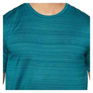 Chemise de sport pour homme en toile de haute qualité, coupe régulière, respirante, séchage rapide, pour la salle de sport, l'entraînement en plein air, la course à pied, la remise en forme, été - Product Image 5