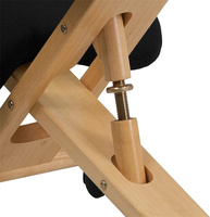 Chaise à genoux en bois 2022, tabouret de genou ergonomique et Portable réglable pour la maison et le bureau, siège de Posture Mobile incliné avec roues