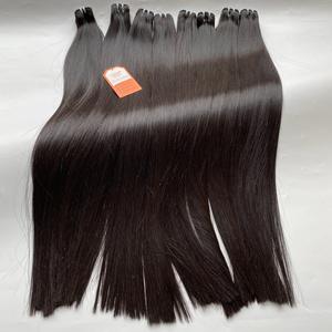 Prix usine 100% faisceaux de cheveux humains non transformés paquets de cheveux raides trame Extensions de cheveux vietnamiens prêts à expédier - Product Image 4