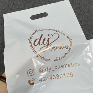 Custom Design Logo Die Cut Handle <b>Bags</b>, Plastic <b>Bag</b> - Product Image 5