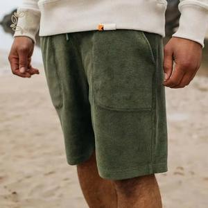 Top Notch <b>Men</b> Terry <b>Towelling</b> 100% Organic Cotton <b>Men's</b> <b>Shorts</b> Luxury Quality Plain Solid Colors <b>Shorts</b> Custom <b>Men</b> Sweat <b>Shorts</b> - Product Image 4