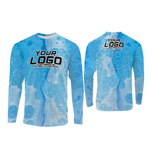 Chemises d'entraînement de protection solaire pour la course à pied T-shirts à manches longues pour hommes Chemises à manches longues évacuant l'humidité - Product Image 4