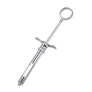 Seringues dentaires en acier inoxydable de classe I, haute qualité, alimentation manuelle, équipement buccal aspirant, Narham Enterprises - Product Image 3