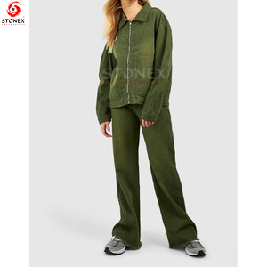 100% Cotton Women <b>Jackets</b> Breathable Trendy Fashionable <b>Customized</b> Stylish <b>Jackets</b> for Sale - Product Image 4
