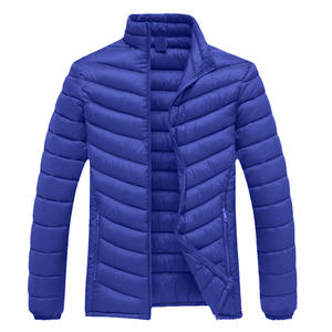 Vestes d'hiver décontractées en duvet de neige personnalisées en gros coupe-vent pour hommes Manteaux matelassés avec doublure en fourrure polaire Capuche Vêtements d'extérieur - Product Image 3