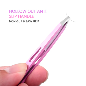 ที่ดัดขนตาปลอมแบบปรับแต่งได้ที่ดัดขนตาสเตนเลสสีชมพูใหม่ - Product Image 3