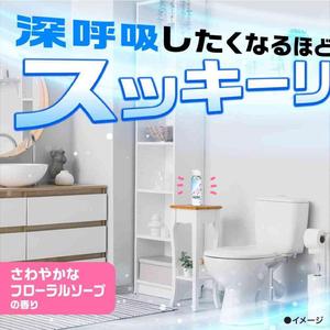 Earth Pharmaceutical Sukkiriea Floral Refreshing Toilet Soap 350ml - Product Image 3