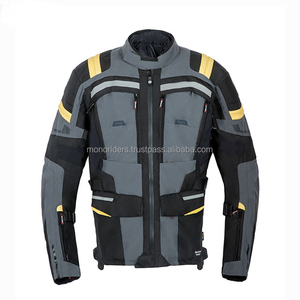 Combinaisons de moto Cordura toutes saisons, 2 pièces, imperméables, coupe-vent, séchage rapide, manches longues, avec protections - Product Image 2