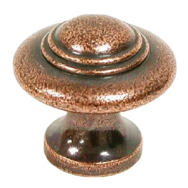 Pomello del cambio in bronzo con motivo decorativo pomello del cambio a forma rotonda colore dorato pomello per porta dall'aspetto attraente