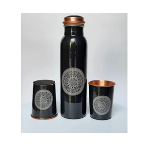 Botella de cobre para agua, botella sin juntas a prueba de fugas, 500ml, nuevo diseño, botella de agua de cobre puro de alta calidad, precio más bajo - Product Image 5