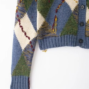 De punto, Crop, Tank, Cami, sólido para mujer Otoño Invierno Casual de punto Tank Top O cuello manga larga suéter rosa con cuello alto - Product Image 6