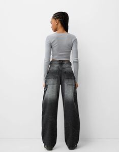 Jeans Casuales de Pierna Recta para Mujer, Precio al por Mayor, 100% Algodón, Cintura Media, Transpirables, Invierno, MOQ Bajo - Product Image 4