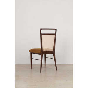 Chaise de salle à manger minimaliste raffinée, cadre en bois clair contemporain avec panneau en contreplaqué pour la maison, le bureau ou la restauration - Product Image 6