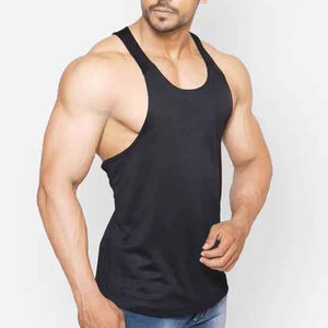 Chaleco de gimnasio de poliéster Vintage para hombre, camiseta sin mangas con capucha bordada y bolsillo, venta al por mayor, chaleco de entrenamiento de culturismo con letras impresas - Product Image 2