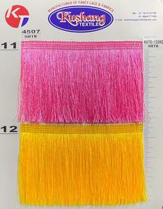 Fancy Polyester Lace Classic Fashion Chemical Lace <b>Trimming</b> Border Deals in Wholesale Garment Curtain - Product Image 3