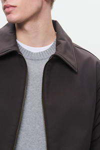 Trendy Genuine Leather Men <b>Jacket</b> Featuring Custom Logo and Embroidery for Fashionable Winter Casual Wear Bulk Orders Available - Product Image 4