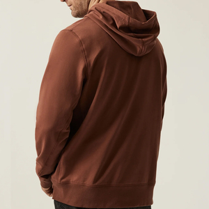 Sudadera con Capucha para Hombre, Sudadera de Felpa Francesa, Sudadera de Algodón de Bambú, Sudadera con Bolsillo Personalizado, Ropa Ecológica para Hombre - Product Image 2