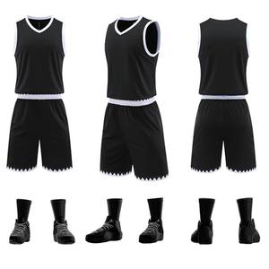 Maillot de baseball personnalisé unisexe, ensembles d'uniformes de baseball professionnels, séchage rapide, respirant, col en V, sangle réglable, 100% polyester - Product Image 1