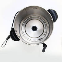 Distributeur de café en acier inoxydable 6 L (100 tasses) – Cafetière professionnelle pour usage domestique et traiteur
